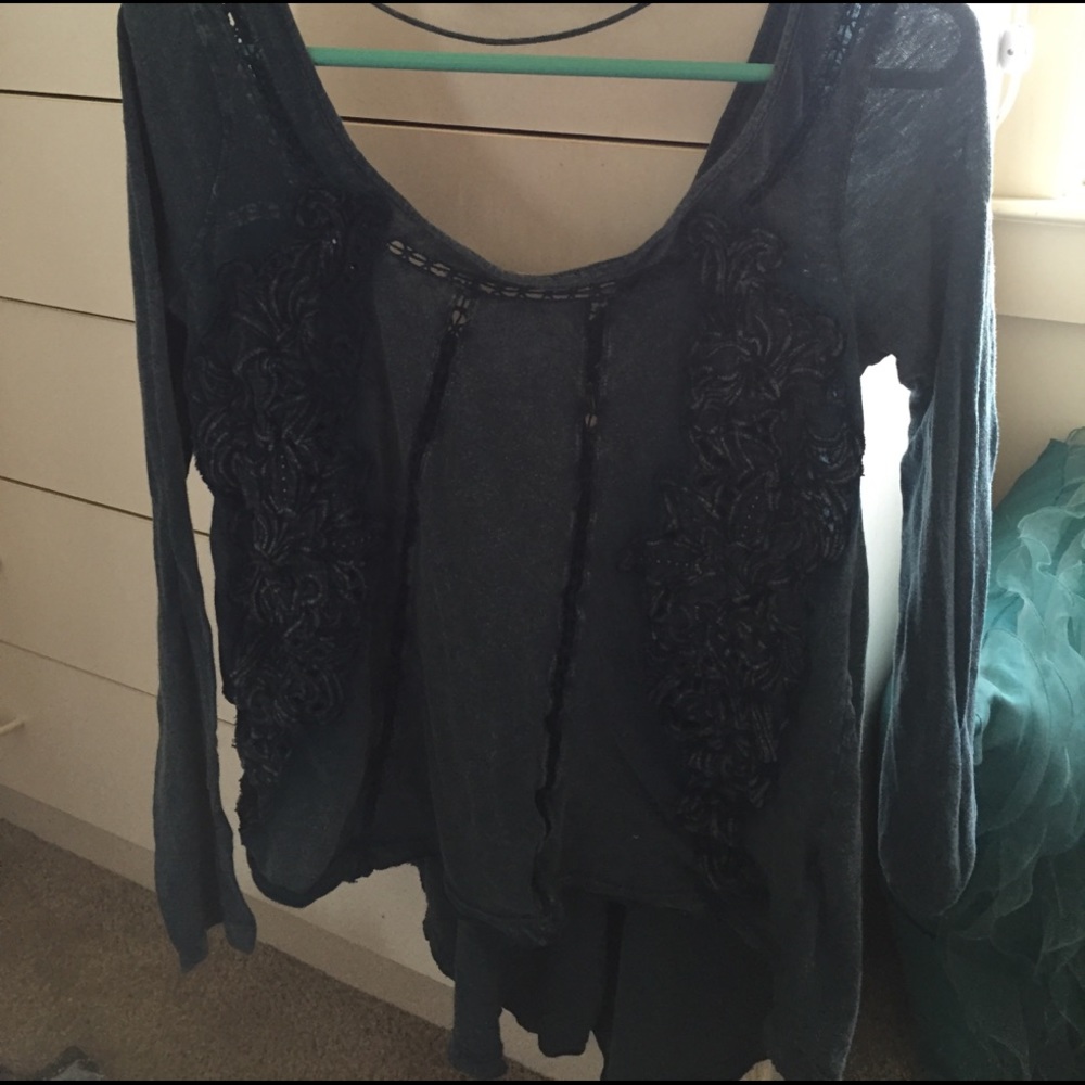 free people long sleeve shirt