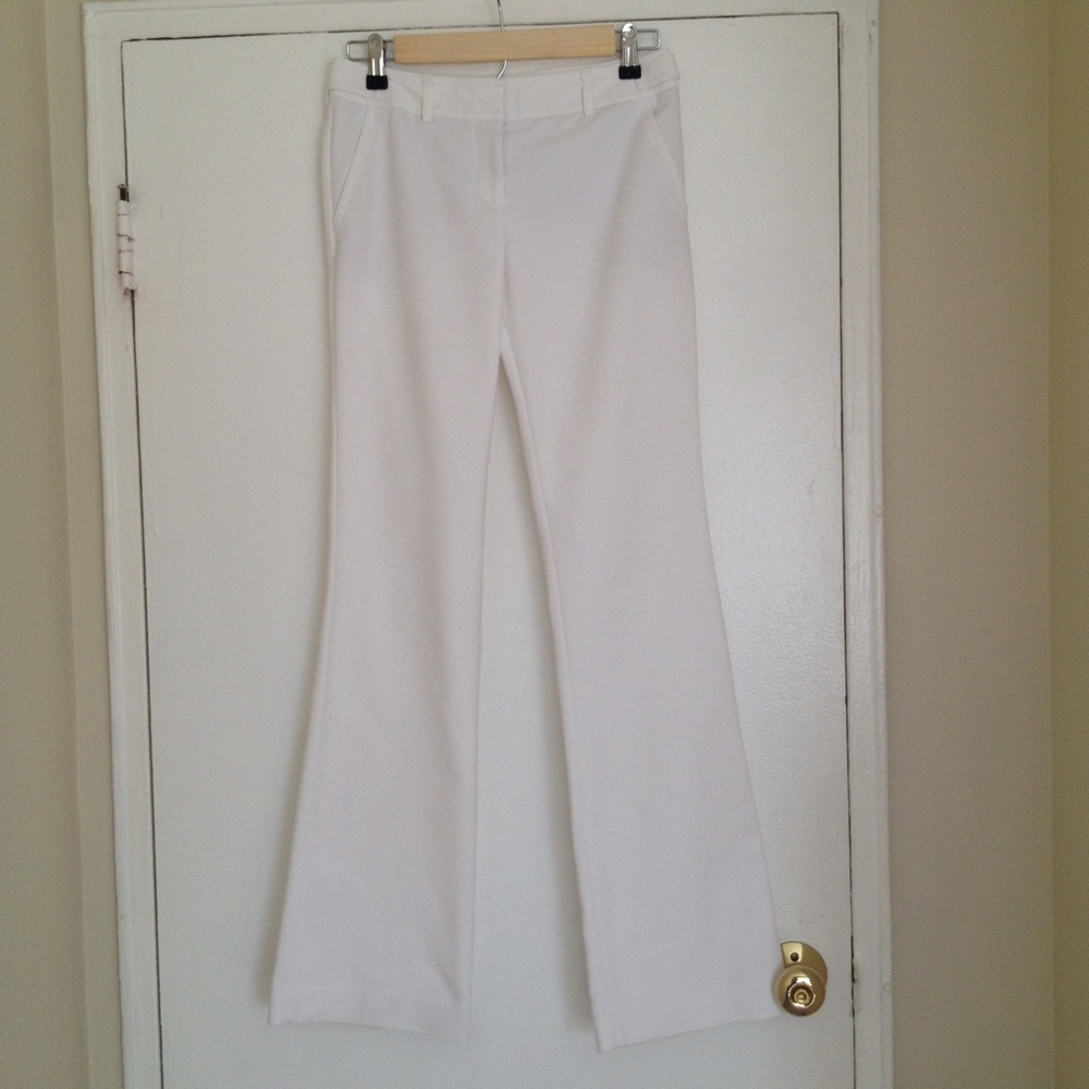 Express White Columnist Pants