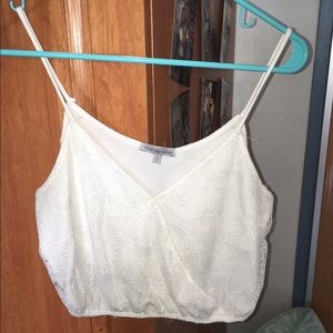 White charlotte rouse tank