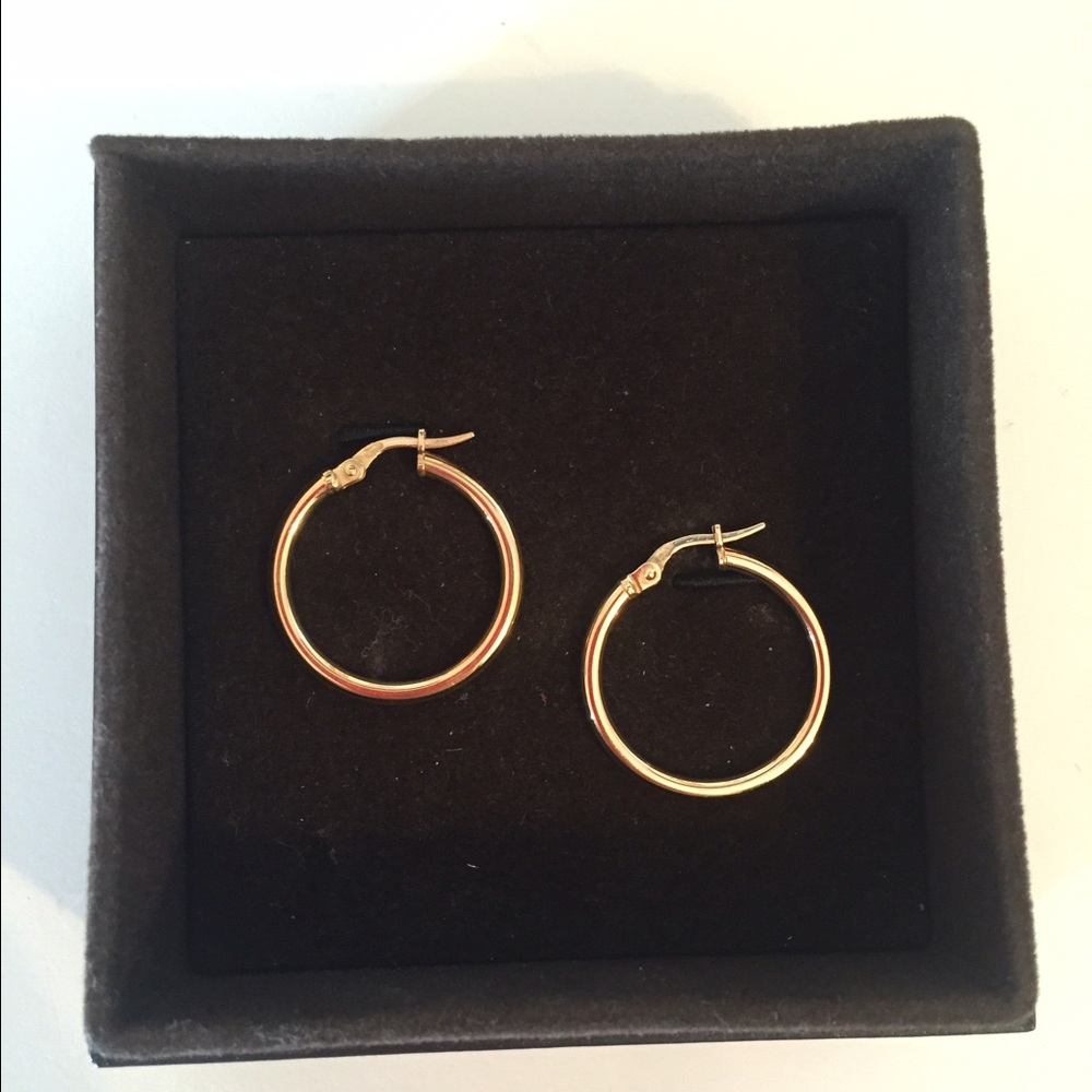 Roberto Coin 18kt gold hoop earrings
