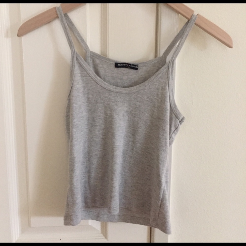 brandy crop tank top