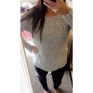Knit sweater