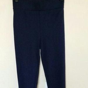 Charming Charlie, navy blue leggings