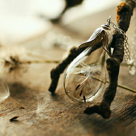 SALE! "Graceful Gathering"-🌿Glass Jar Pendant - Picture 2 of 4