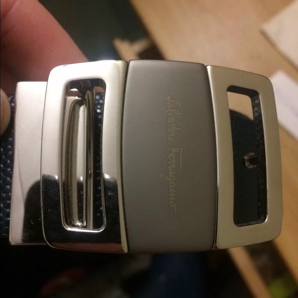Salvatore Ferragamo Reversible Vara Buckle Belt