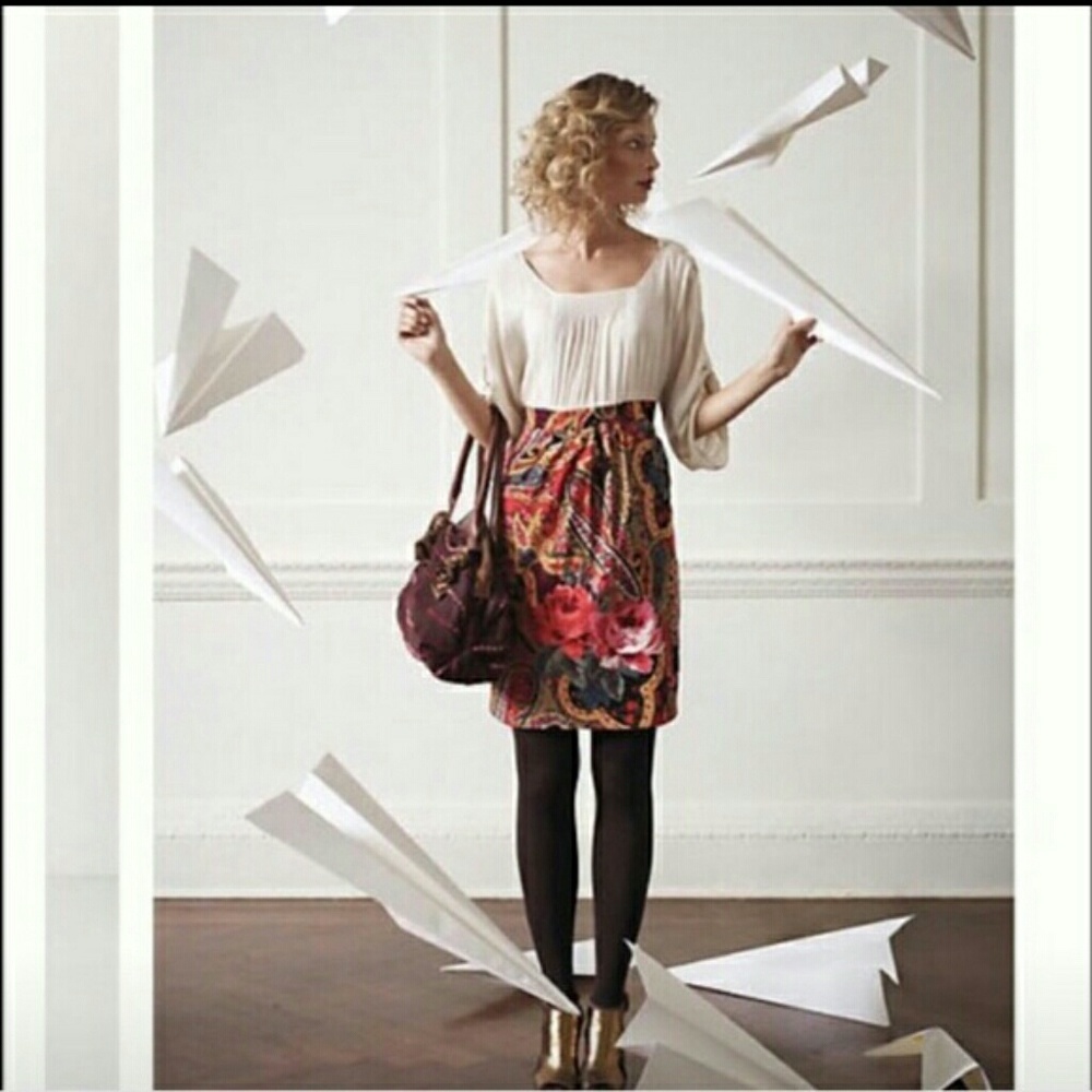 Anthropologie Edme & Eslytte Easy As Pie Dress