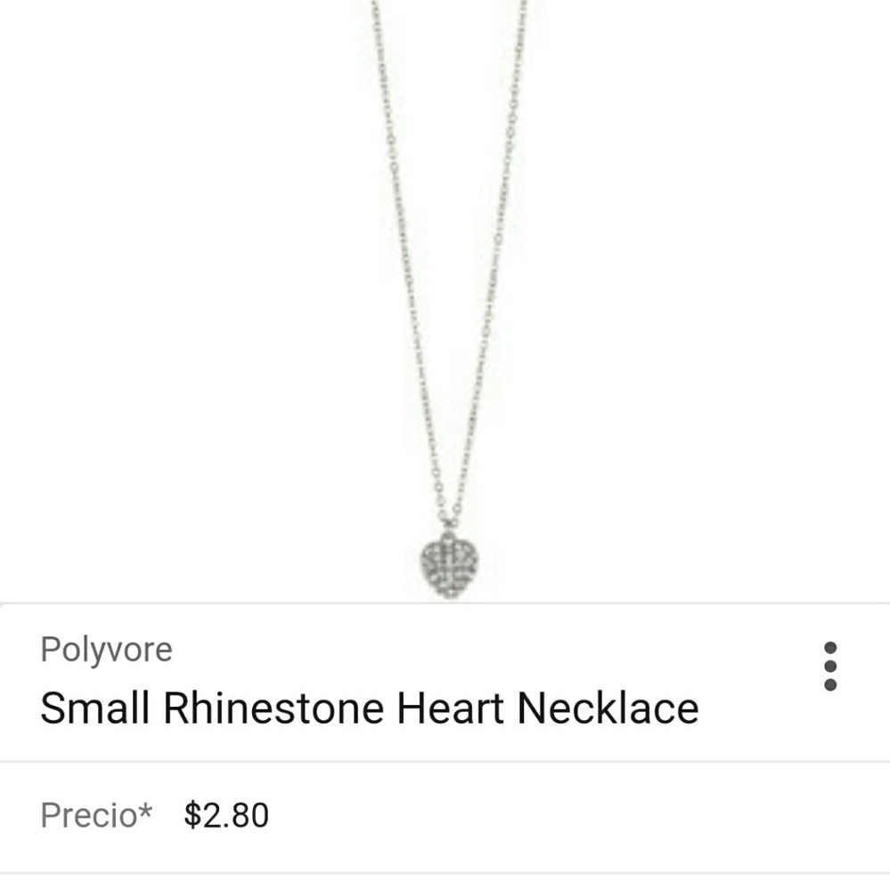 ISO small heart necklace