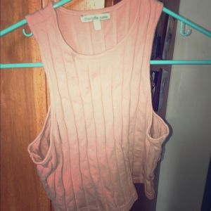Charlotte rouse size medium pink top