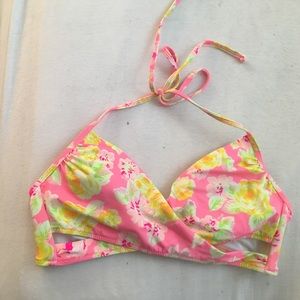 PINK bikini top