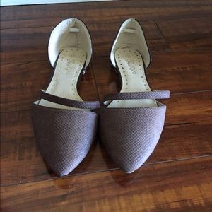 Brown Leather Flats