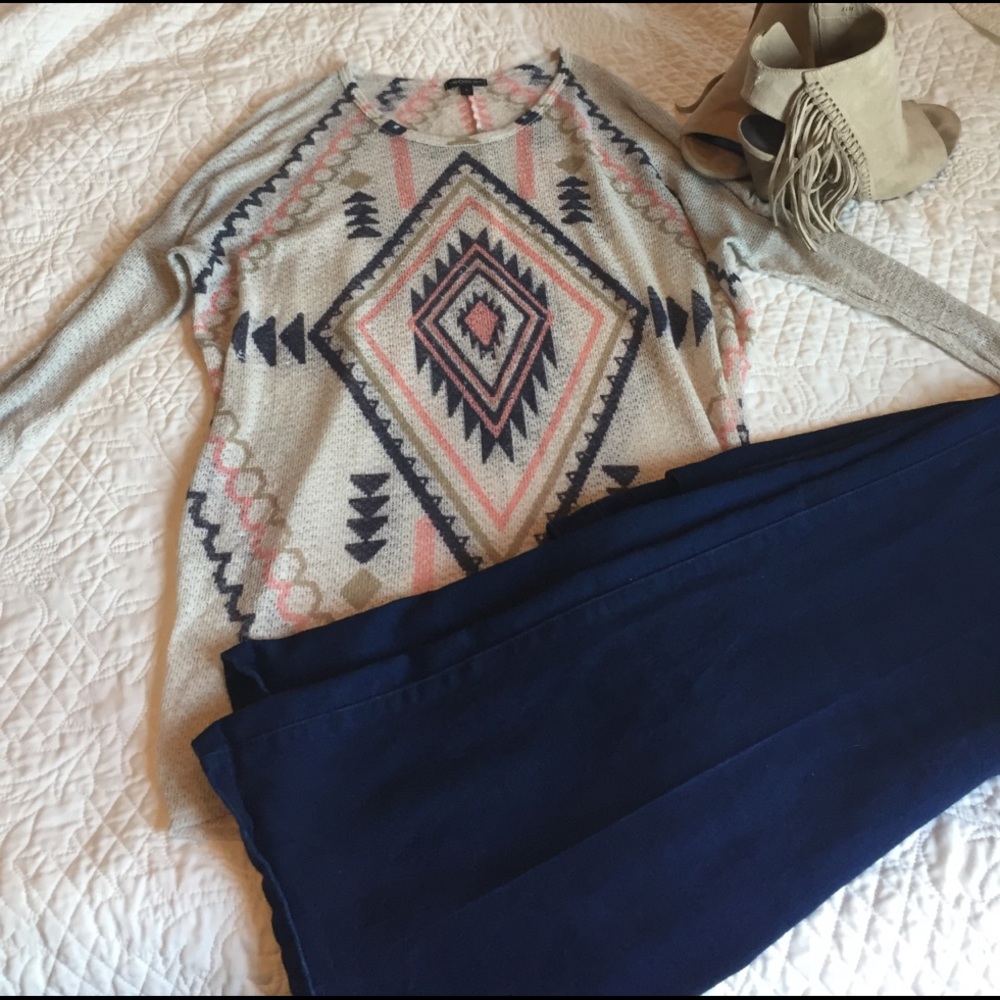 Spring Aztec top