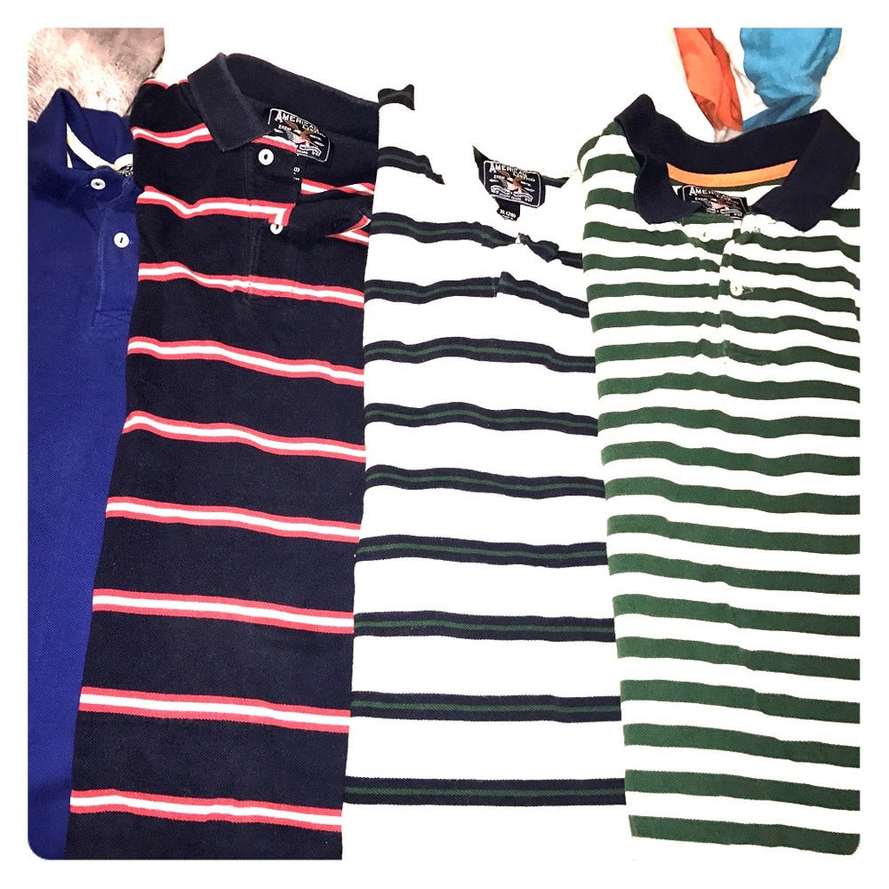 4 Polo style American Living Shirts