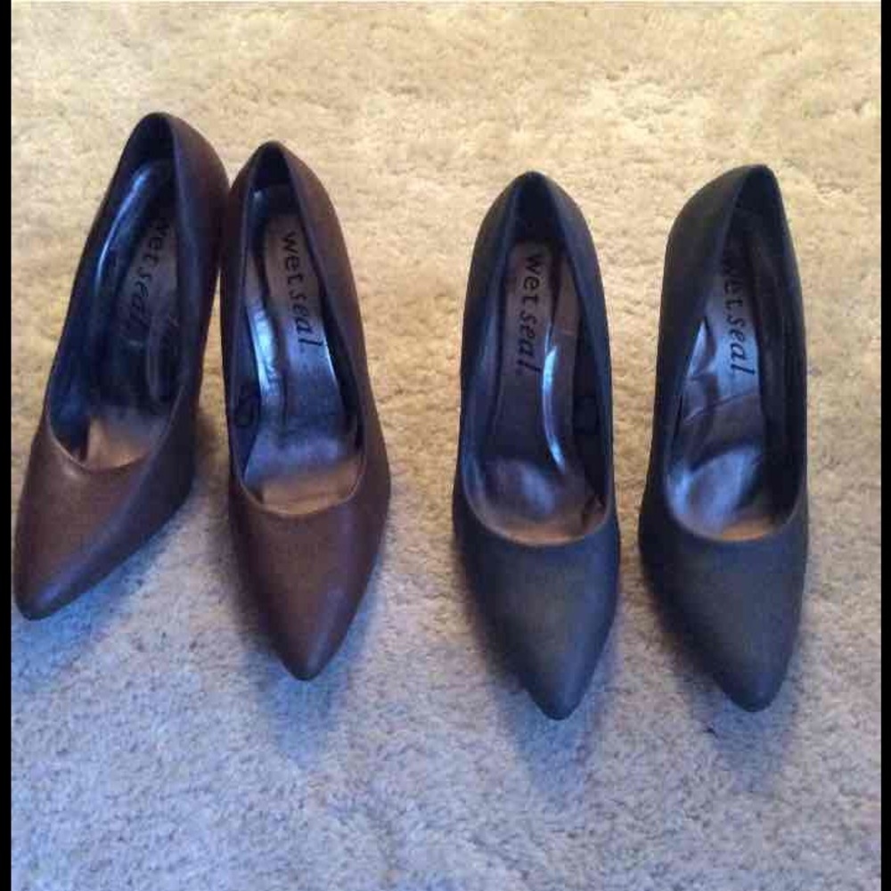 Wet Seal Heels 2 Pair Deal NWOT