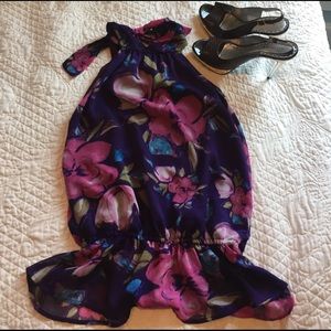 Spring floral blouse