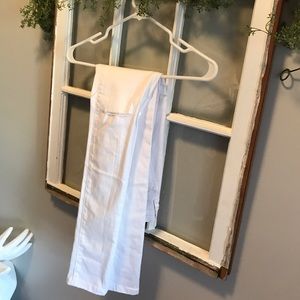 White Distressed Jeans