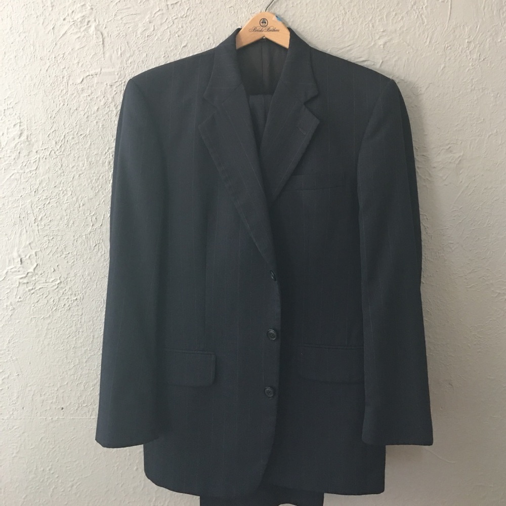 38R Navy Stafford Suit