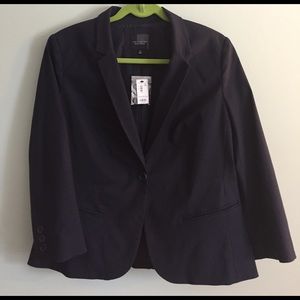 NWT Exact Stretch Navy Blazer