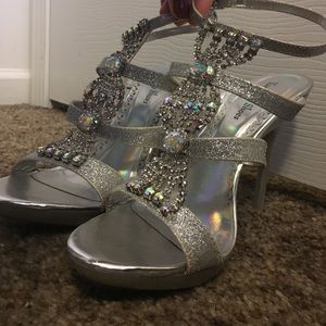 Rhinestone Prom Heels!