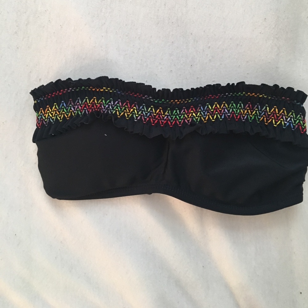 Strapless bikini top