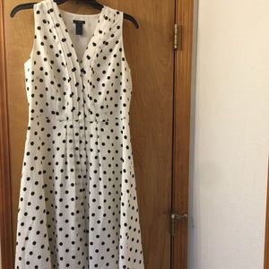 Ann Taylor Polka Dot Dress
