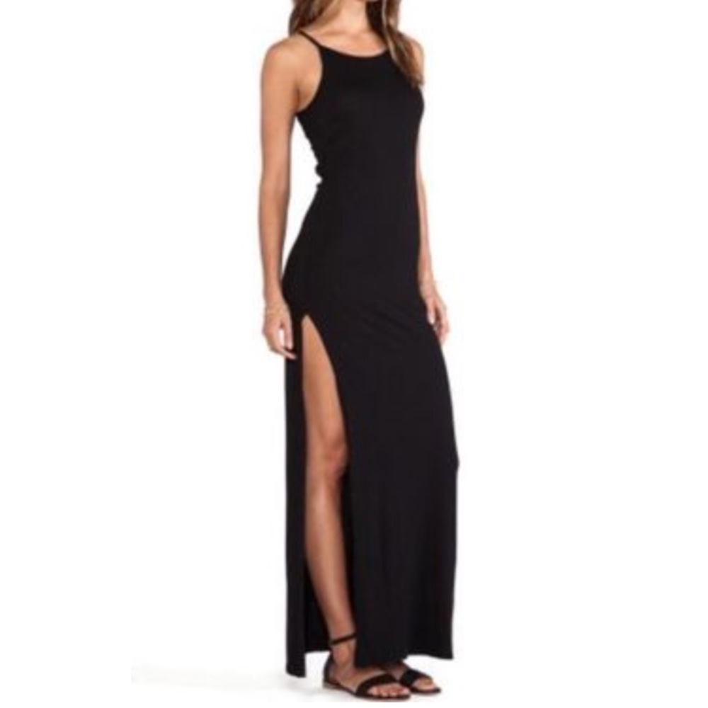 NWT - Daftbird - High Neck Dress with Slit