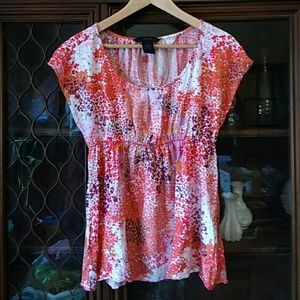 Calvin Klein Jeans Vibrant Flowy Top