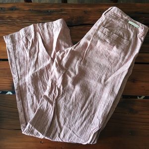 Pilcro and the letterpress wide linen pants