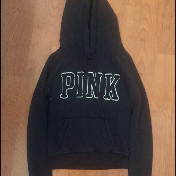 PINK Victoria's Secret Tops - Black Victoria's Secret PINK hoodie