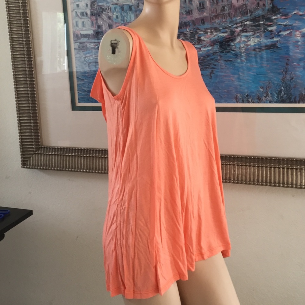 Women bow back sleeveless dolman top spring tops - Picture 2 of 3