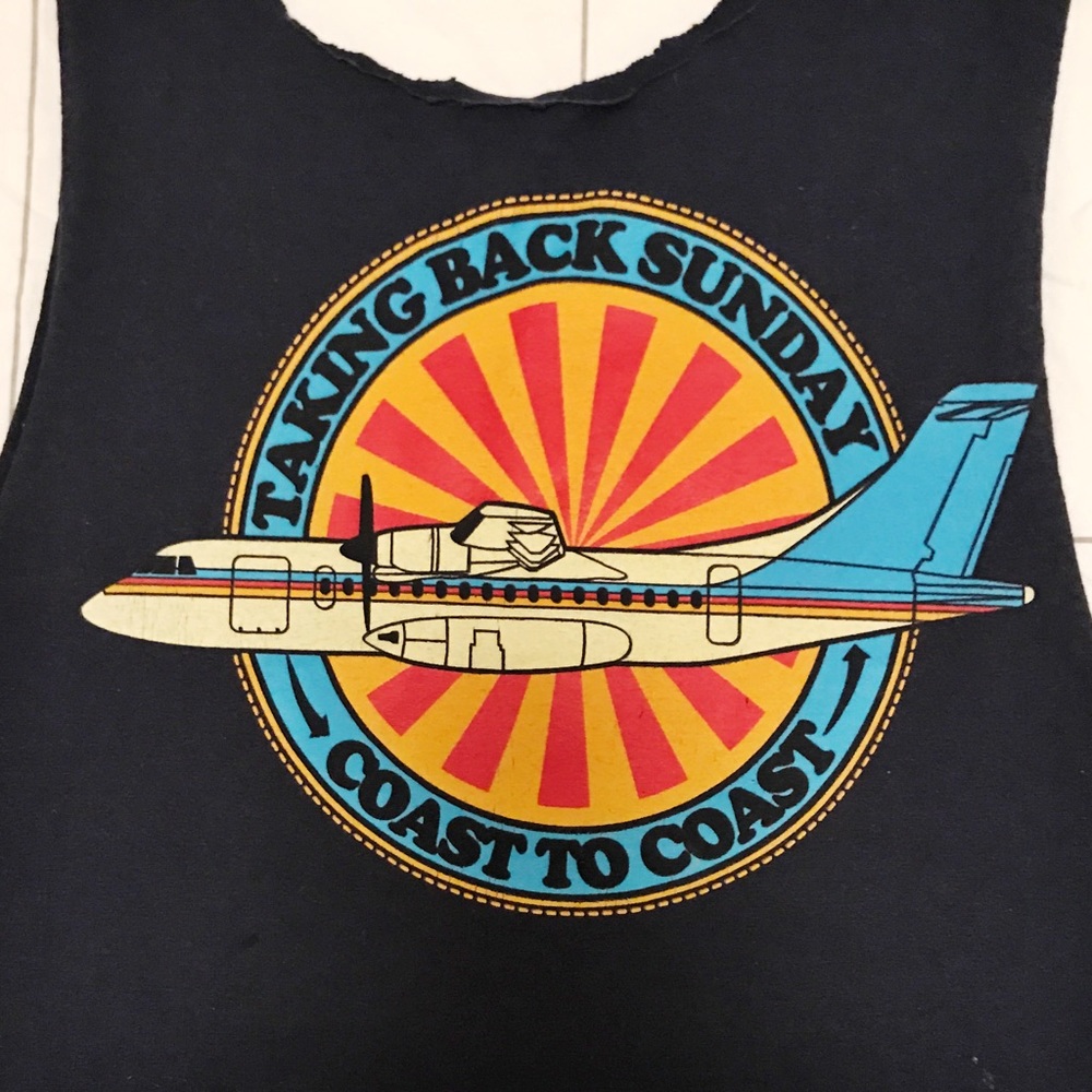 Taking back Sunday muscle tee