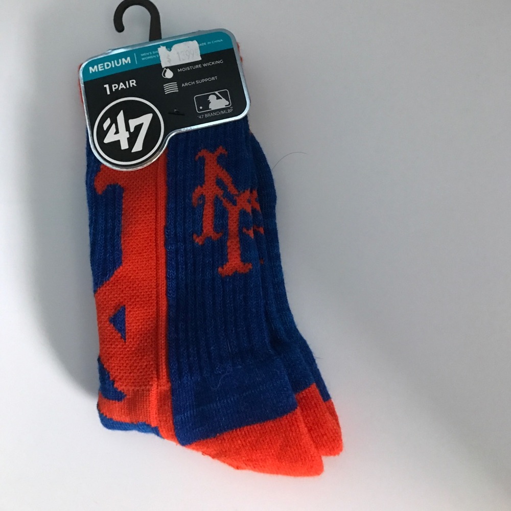 NY Mets socks