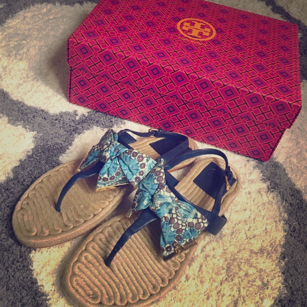 New Tory burch Penny espadrille sandals