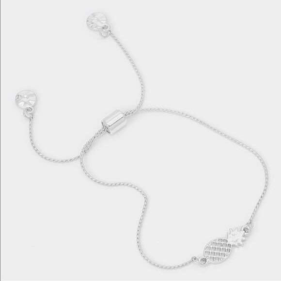 Pineapple Bracelet (Silver & Gold both available!) - Picture 3 of 3