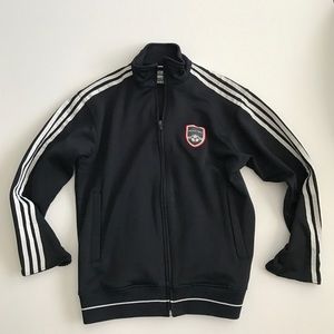 Vintage(2006) Adidas Soccer Jacket Cropped Sleeves