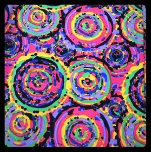 OS Neon Circles Lularoe