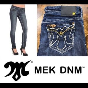 SALE! MEK "Rhodes" studded skinny jeans size 28