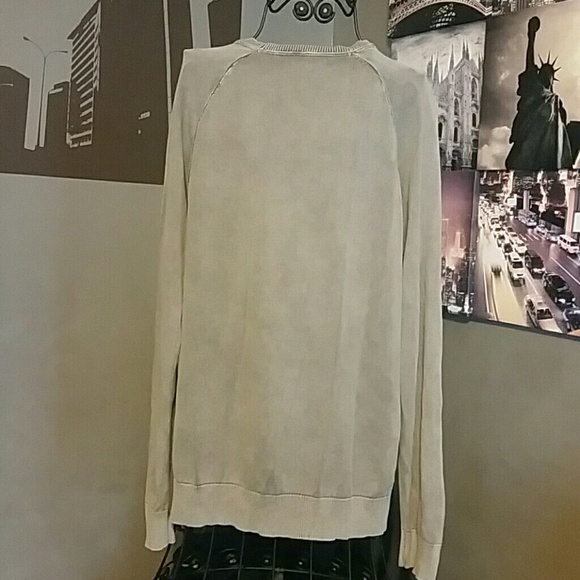 DONATED Banana Republic Gray pull over sz Large - Picture 4 of 4