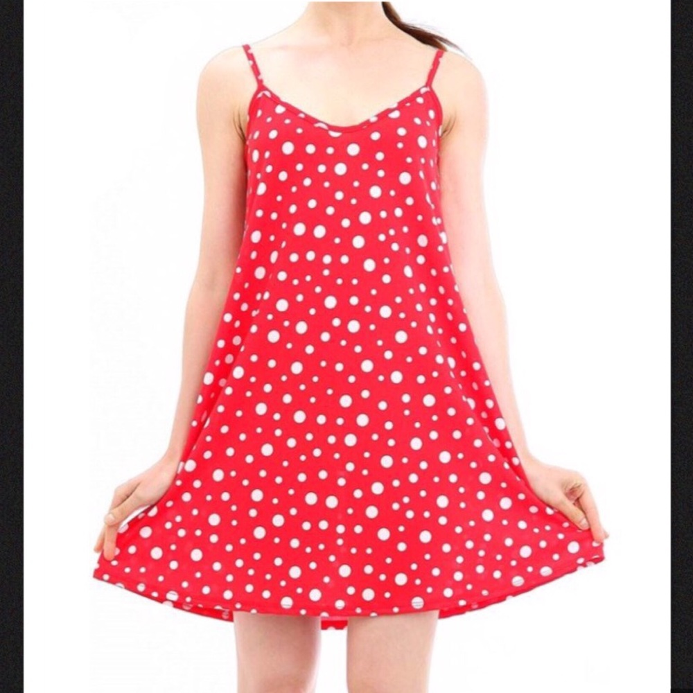 🎀SALE- Polka Dot Loose-Fit Dress/Top