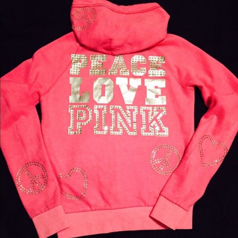 PINK full zip SM