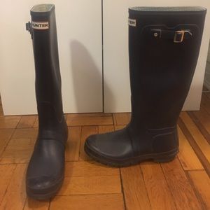 Dark Purple Hunter Boots