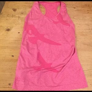 Pink Oiselle sz M tank top EUC-worn a few times