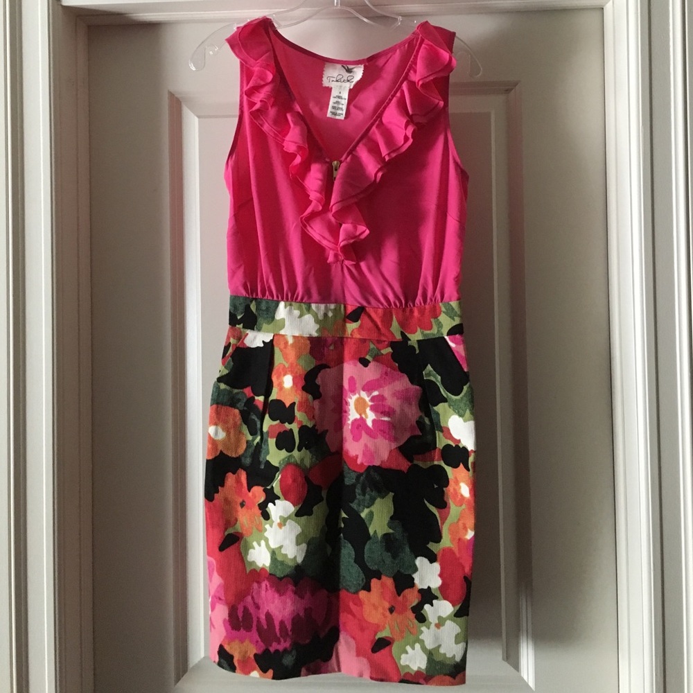 Anthropologie floral dress