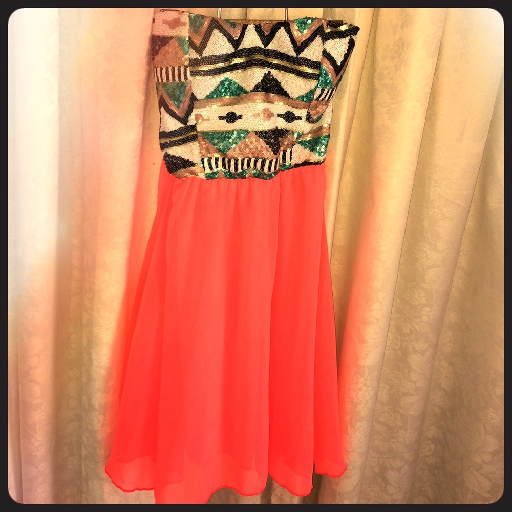 Strapless Style Rack Cocktail Dress
