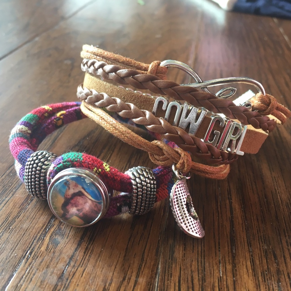 Cowgirl bracelets