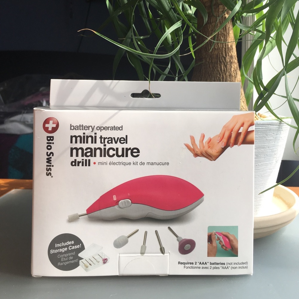 BioSwiss mini travel manicure drill