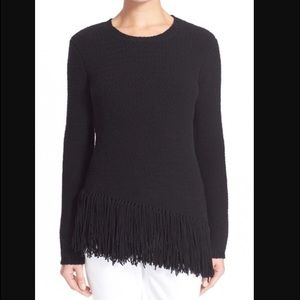 Brand new Theory 'Hudina R' fringe sweater