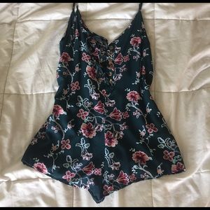 Forever 21 Floral Romper