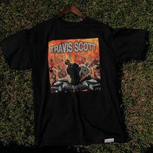 Travis Scott tour merch tee shirt