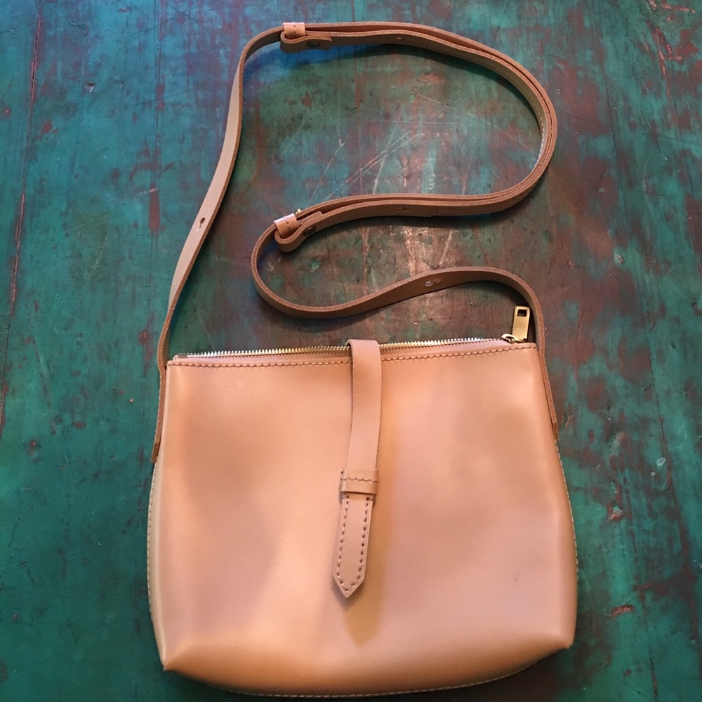 J. Crew nude crossbody