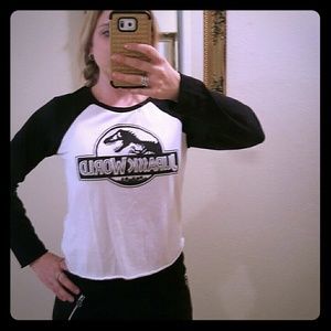 Jurassic World Baseball Shirt